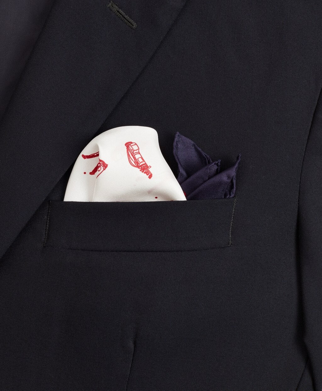 Golfer Pocket Square