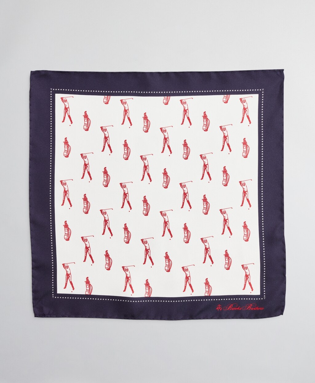 Golfer Pocket Square