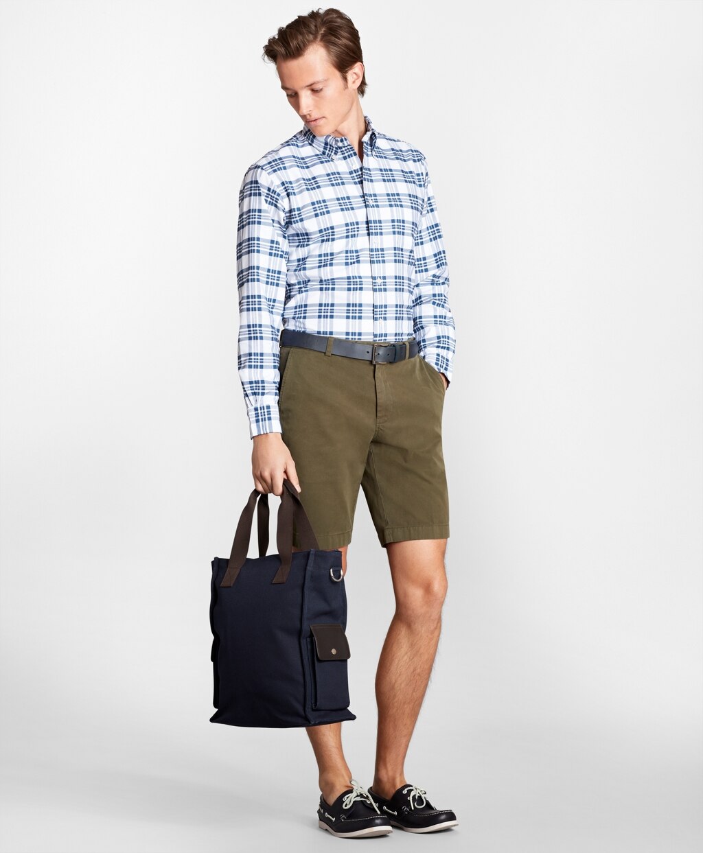 Garment-Dyed 10" Bermuda Shorts