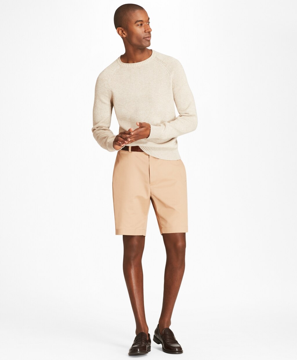 Flat Front Stretch Advantage Chino® Shorts