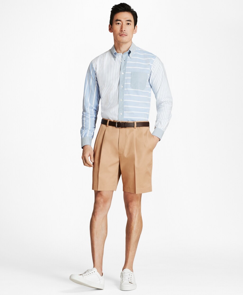 Pleat Front Stretch Advantage Chino Shorts