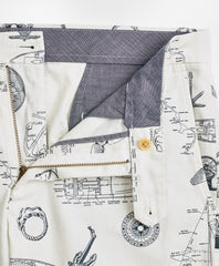 Nautical Print Shorts