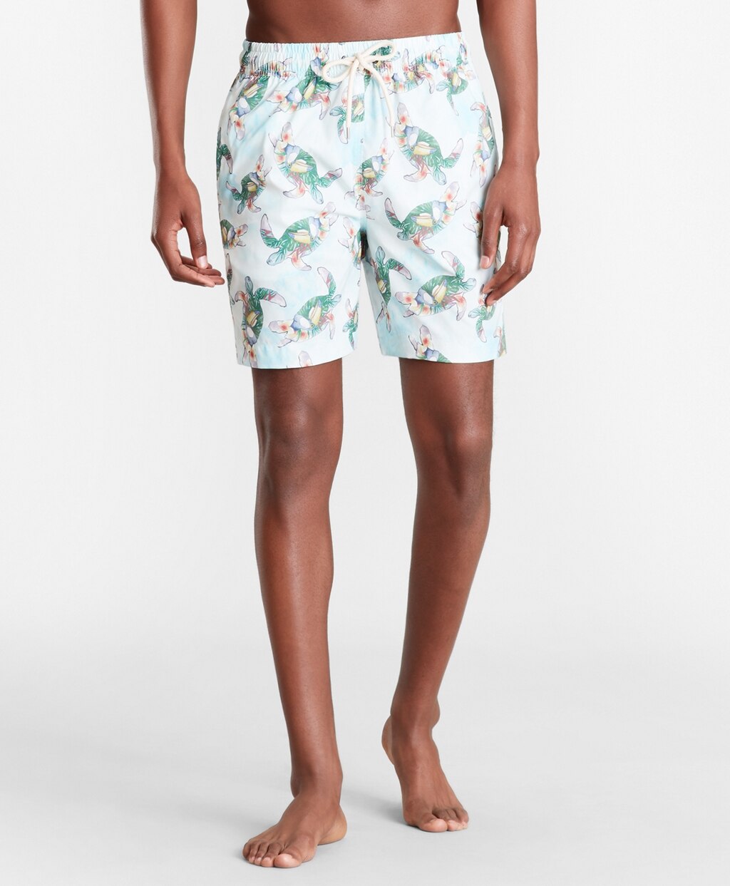 Montauk 6" Turtle Print Swim Trunks