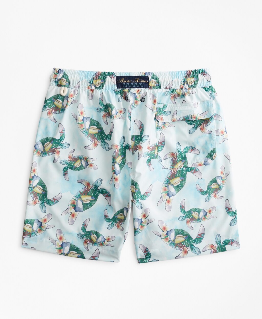 Montauk 6" Turtle Print Swim Trunks