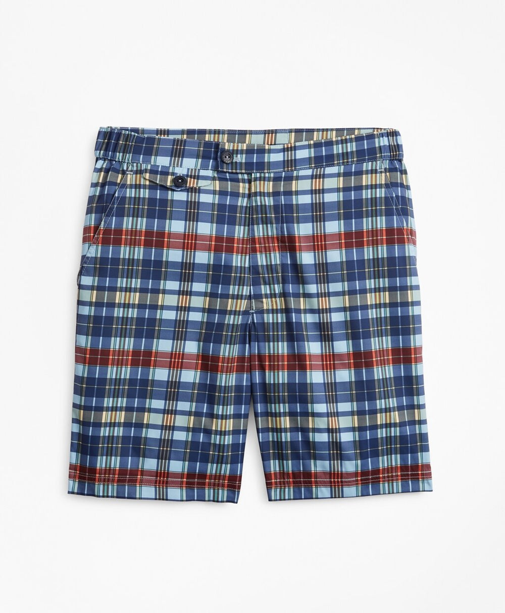Newport 7" Plaid Swim Trunks