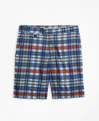 Newport 7" Plaid Swim Trunks