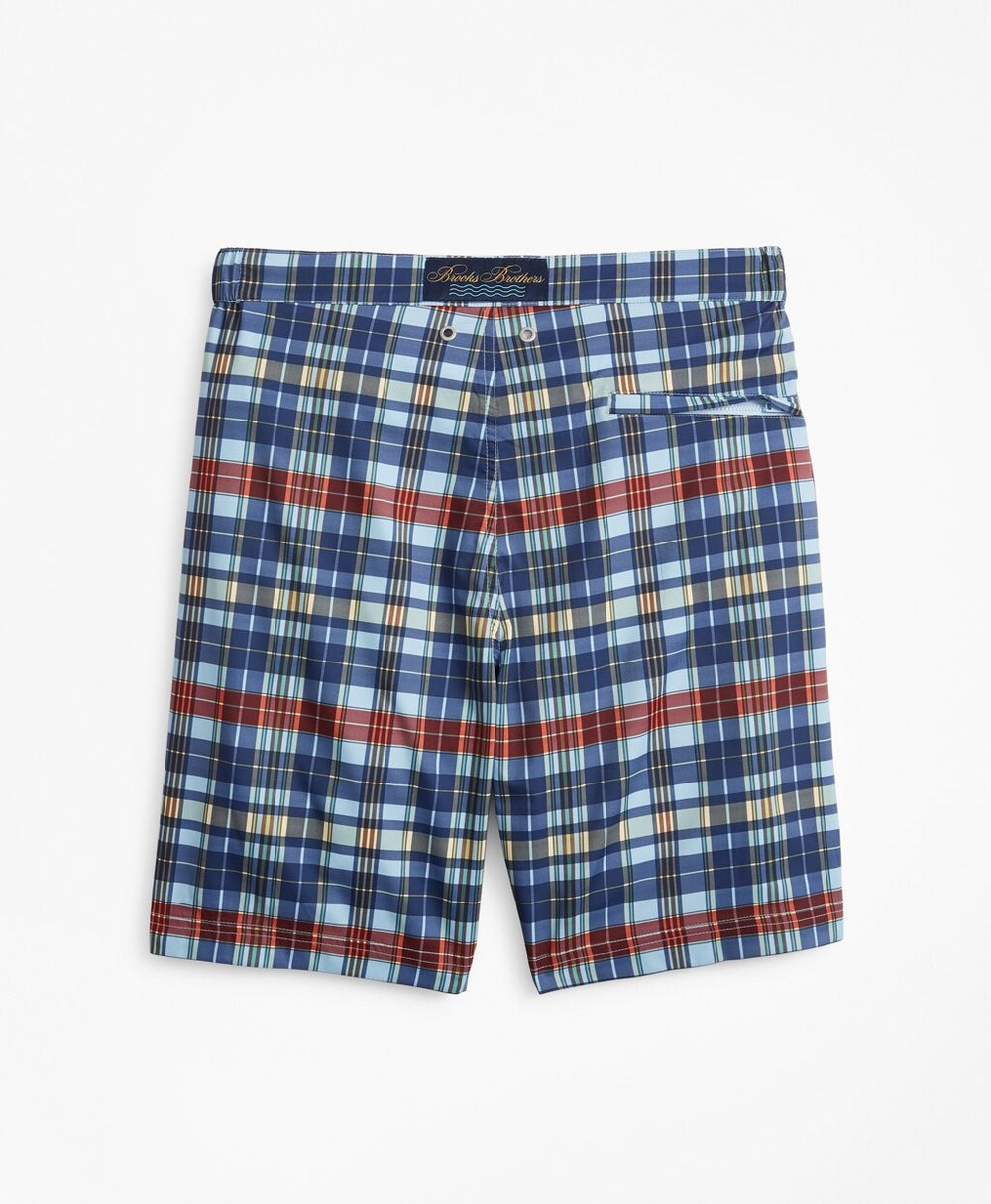 Newport 7" Plaid Swim Trunks