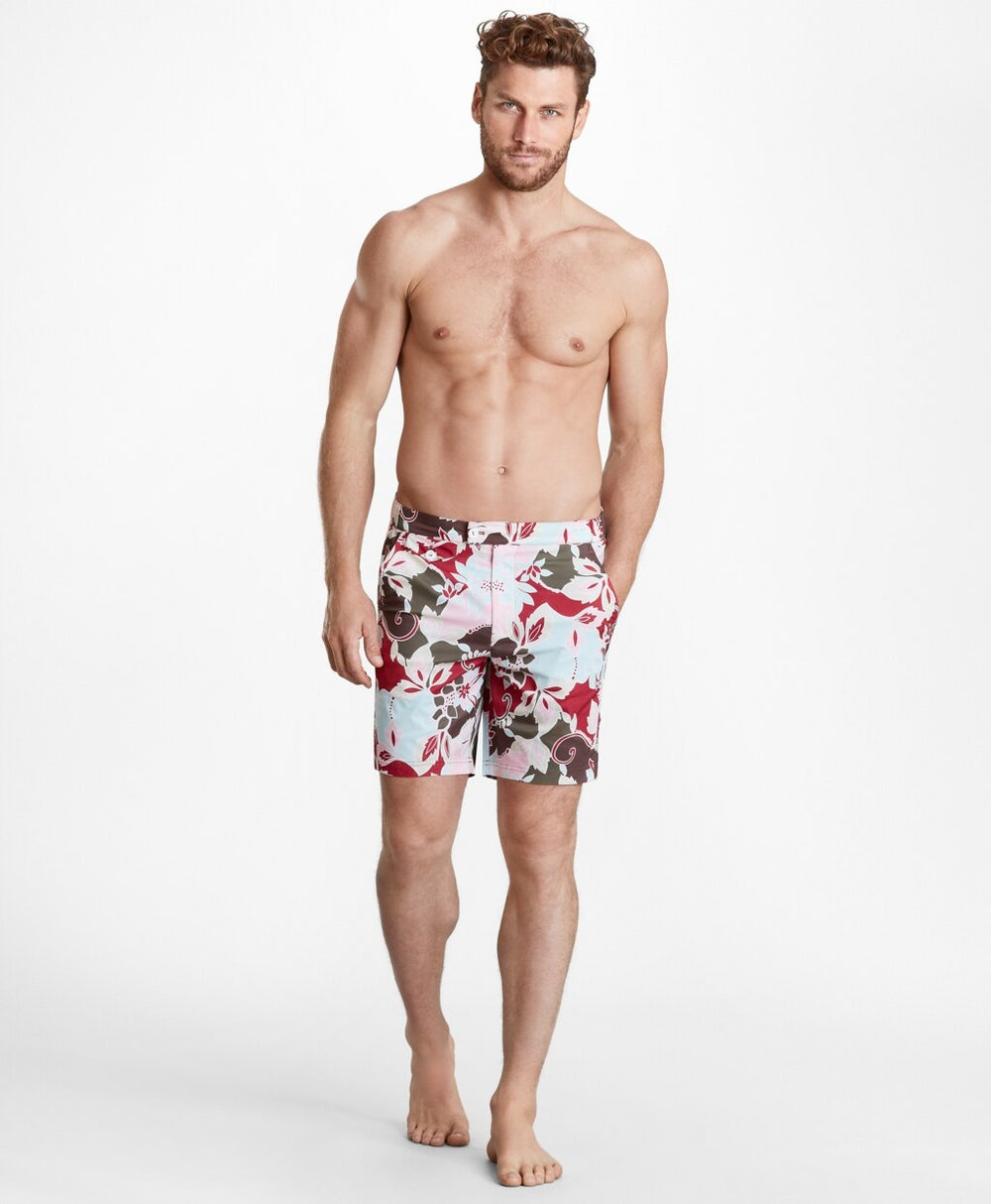Newport 7" Floral Swim Trunks