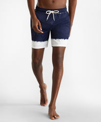 Montauk 6" Tie-Dye Print Swim Trunks