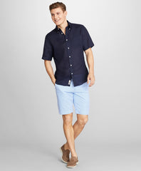 Stripe Seersucker Shorts