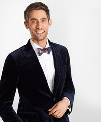 Madison Fit Velvet Tuxedo Jacket