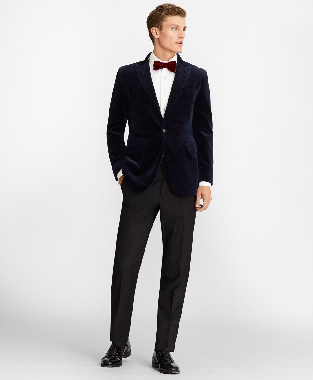 Milano Fit Velvet Tuxedo Jacket