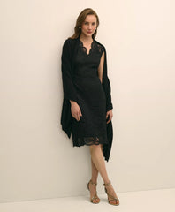 Cotton-Viscose Lace Dress