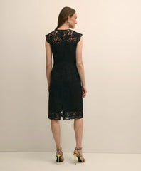 Cotton-Viscose Lace Dress