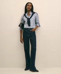 Patch Pocket Bootcut Jeans