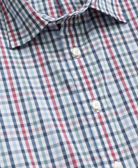 Performance Series Stretch Spread Collar Multi-Gingham Sport Shirt