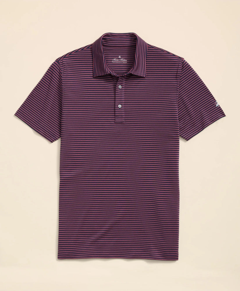 Performance Series Vintage Stripe Pique Polo Shirt