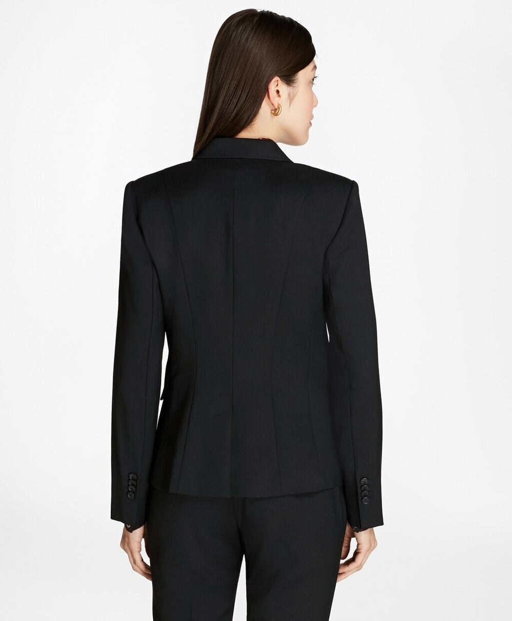 Petite Wool Two-Button Jacket