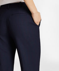 Petite Pinstripe BrooksCool® Merino Wool Pants