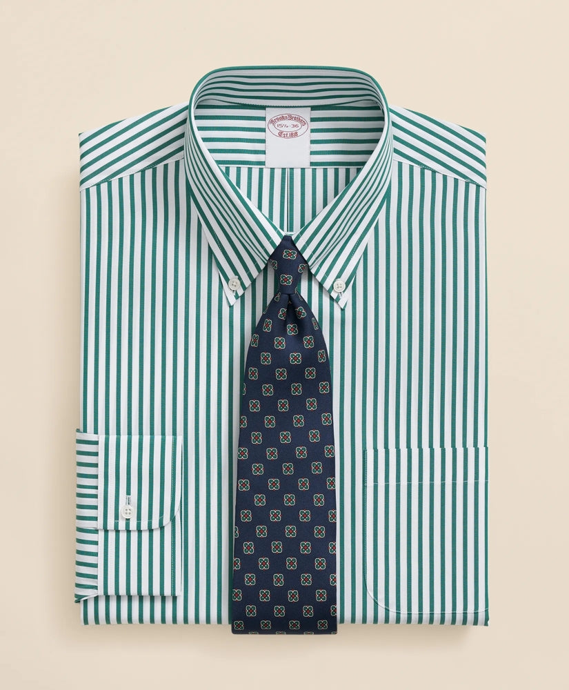 The Archive Supima® Cotton Bengal Stripe Dress Shirt
