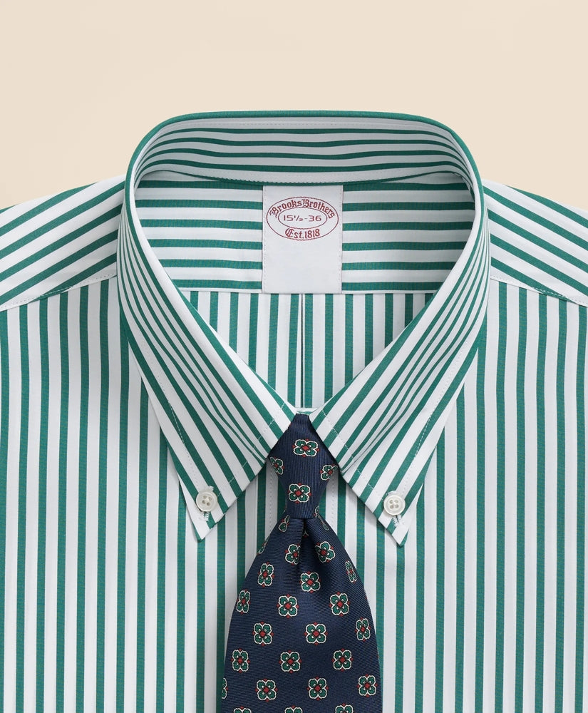 The Archive Supima® Cotton Bengal Stripe Dress Shirt