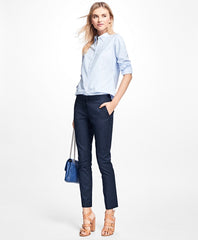 Petite Non-Iron Tailored-Fit Supima® Cotton Dress Shirt