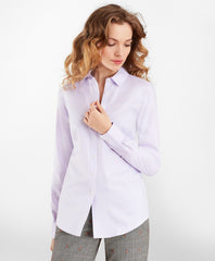 Petite Supima® Cotton Royal Oxford Fitted Shirt