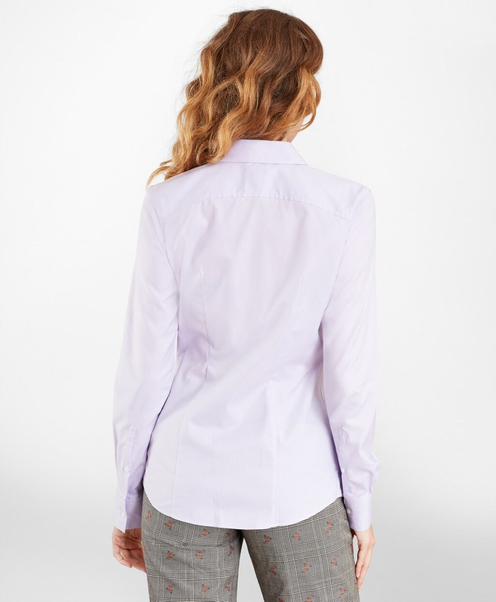 Petite Supima® Cotton Royal Oxford Fitted Shirt