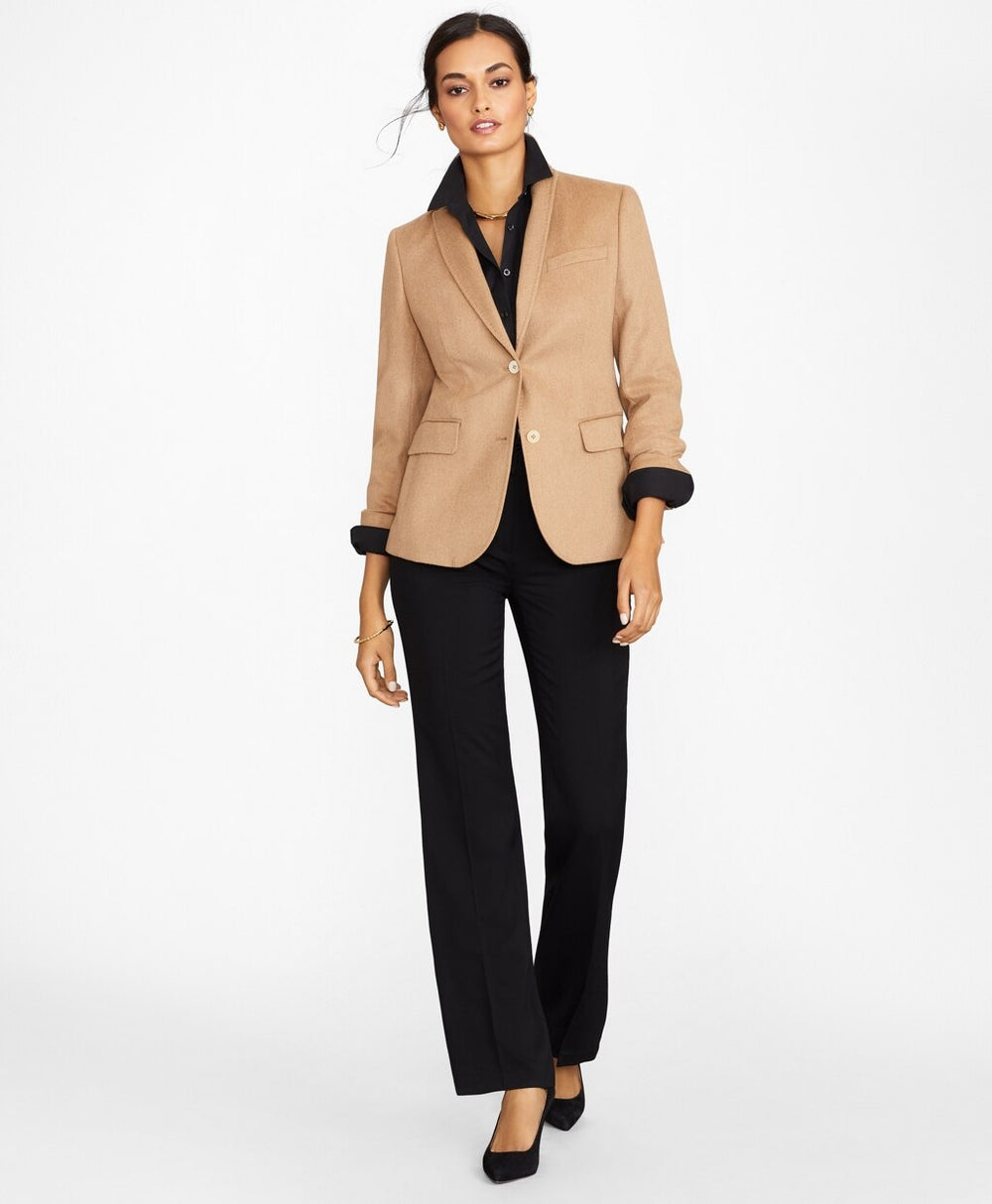 Petite Non-Iron Tailored-Fit Stretch Supima® Cotton Dress Shirt
