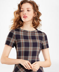 Petite Plaid Dress