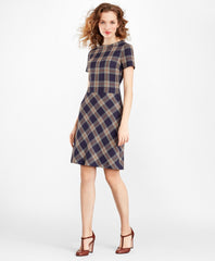 Petite Plaid Dress