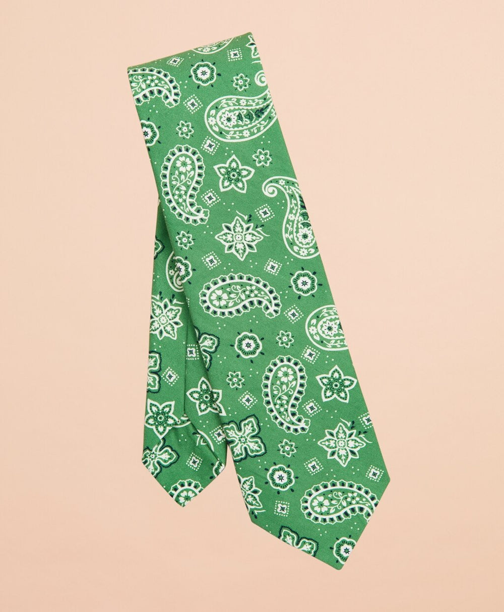 Paisley Cotton Tie