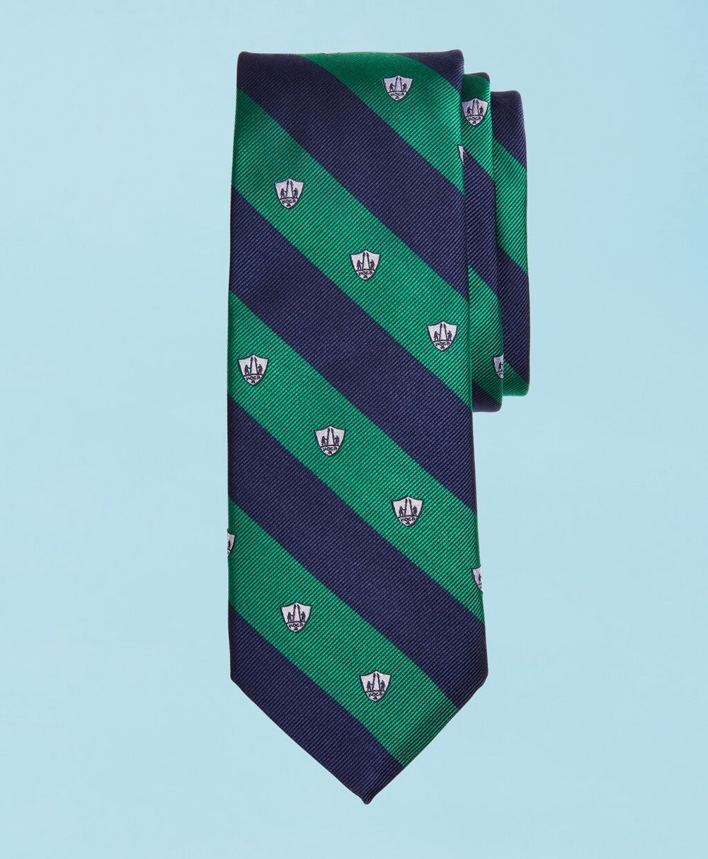 Head Of The Charles® Regatta Striped Shield Slim Tie