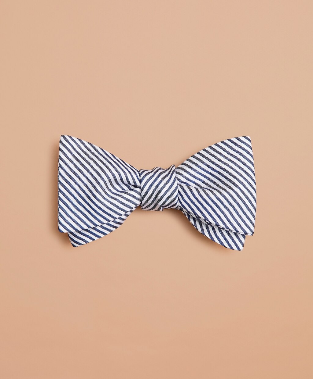 Alternating Stripe Bow Tie