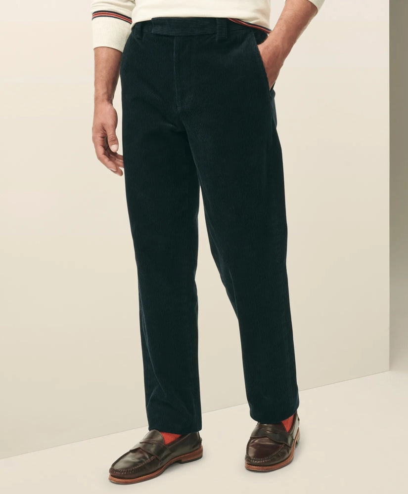 Regular Fit Wide-Wale Corduroy Pants