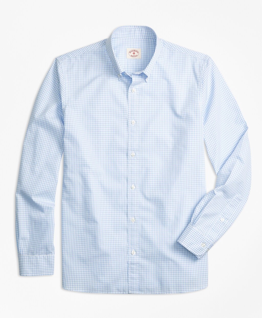 Nine-to-Nine Windowpane Plaid Shirt