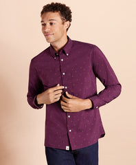 Performance Series Geometric Print Poplin Shirt