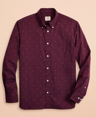 Performance Series Geometric Print Poplin Shirt