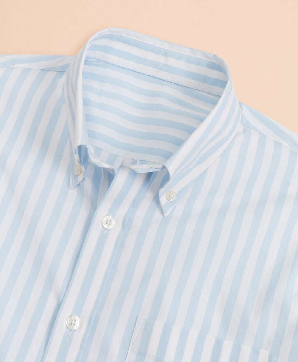 Performance Series Striped Poplin Shirt