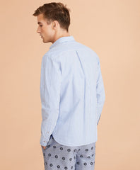 Striped Seersucker Shirt