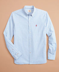 Striped Seersucker Shirt
