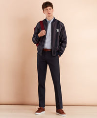 Stretch Cotton Twill Trousers