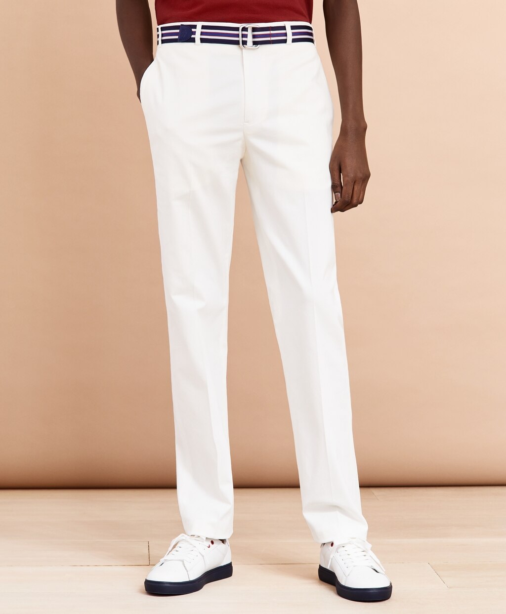 Cotton-Blend Stretch Trousers