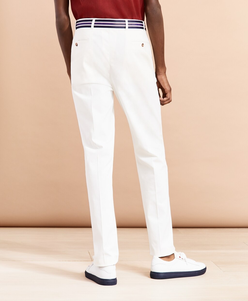Cotton-Blend Stretch Trousers