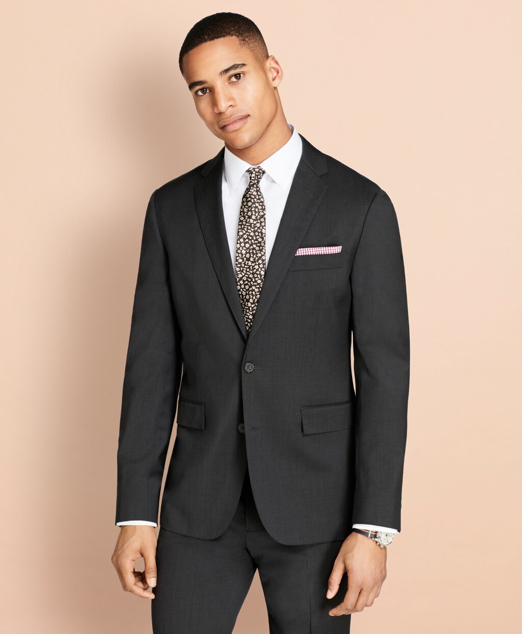 Wool Twill Suit Jacket