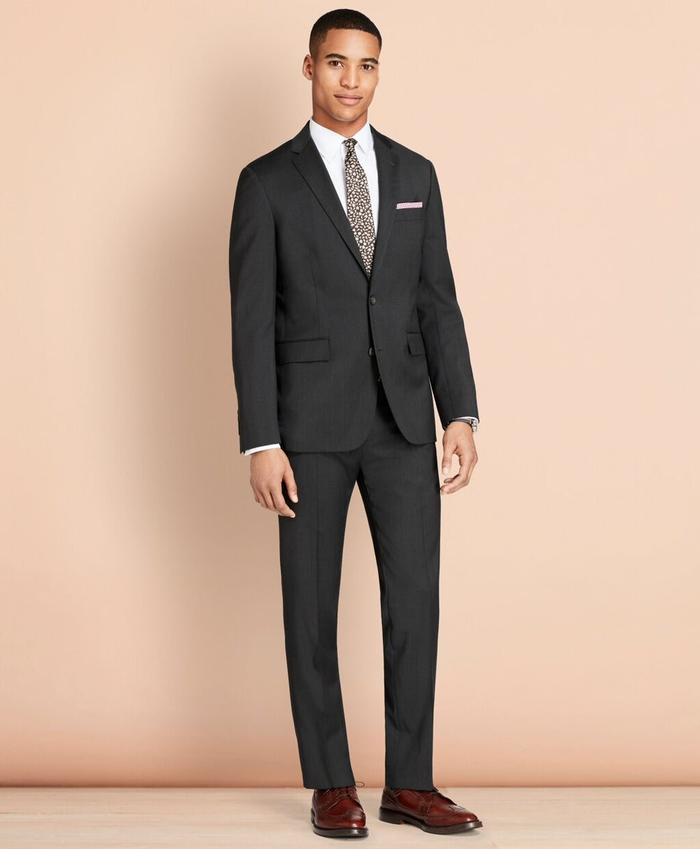 Wool Twill Suit Jacket