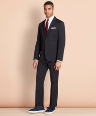 Wool Twill Suit Trousers