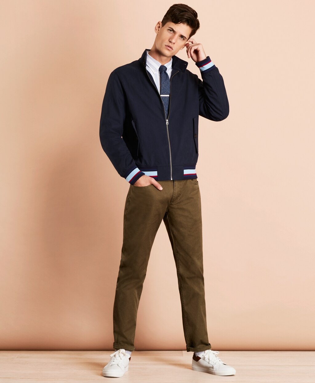 Water-Resistant Harrington Jacket