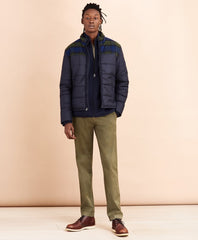 Color-Block Puffer Jacket