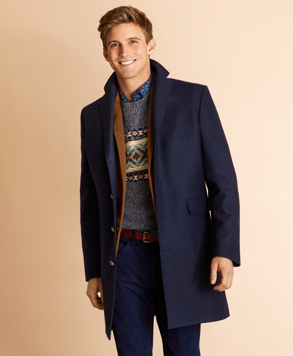 Wool-Blend Topcoat